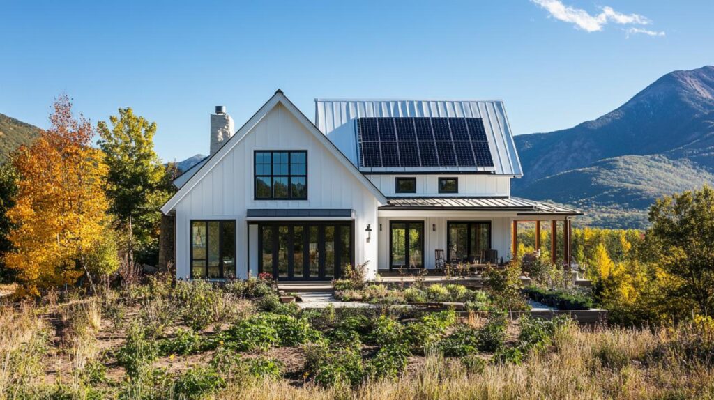 Cómo renovar granjas antiguas para una casa rural en la montaña con modernidad y ecología