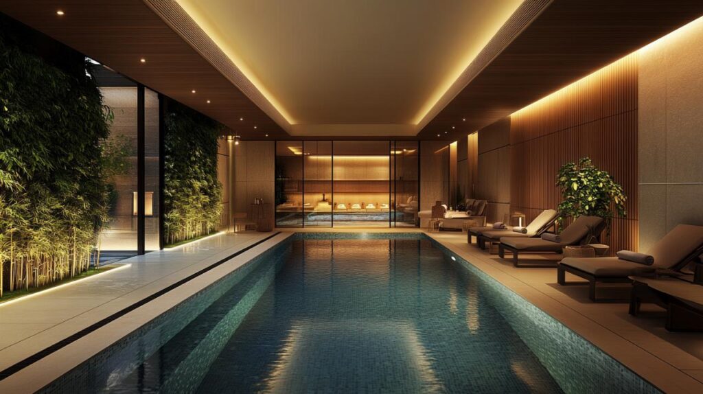 consejos para crear un entorno acogedor con climatización en piscinas interiores