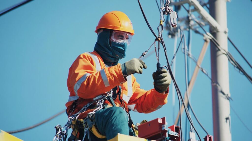 Consejos para trabajar de forma segura en instalaciones eléctricas en altura